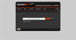 Desktop Screenshot of cmentarze.lublin.eu